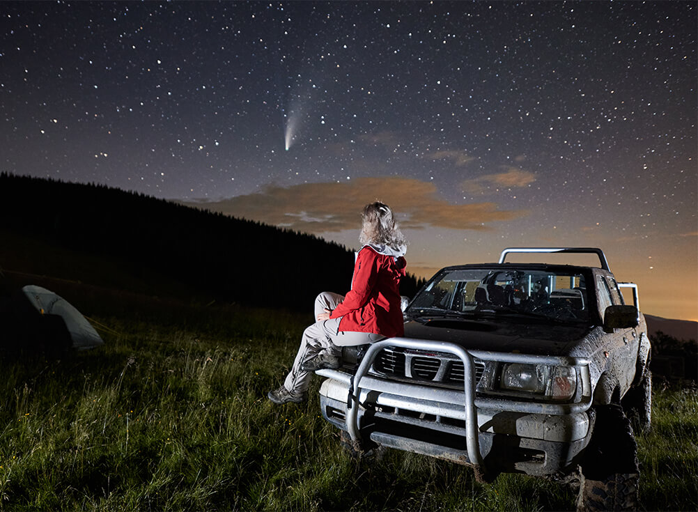 Galactic Road Trip: Exploring the Universe from the Car