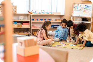 selective-focus-of-children-playing-game-on-floor-2024-11-18-02-02-46-utc